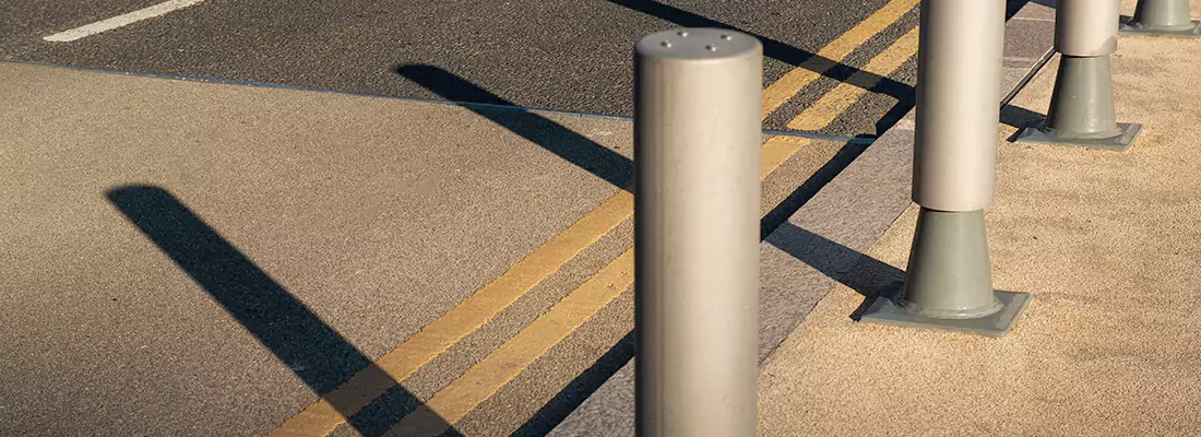 Custom Retractable Barrier Column Installations in Brandon, FL